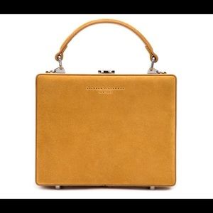 Yellow Suede Brandon Blackwood Kendrick Bag